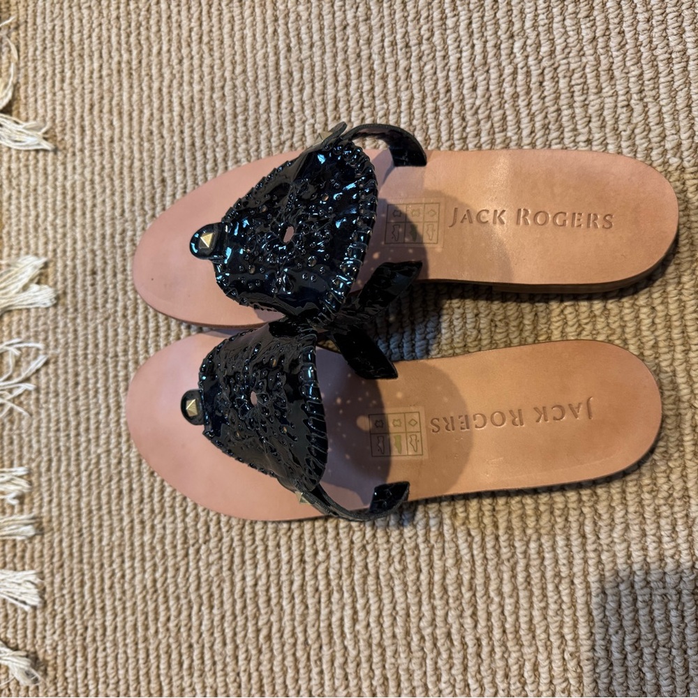 Jack Rogers Women's Black Sandals